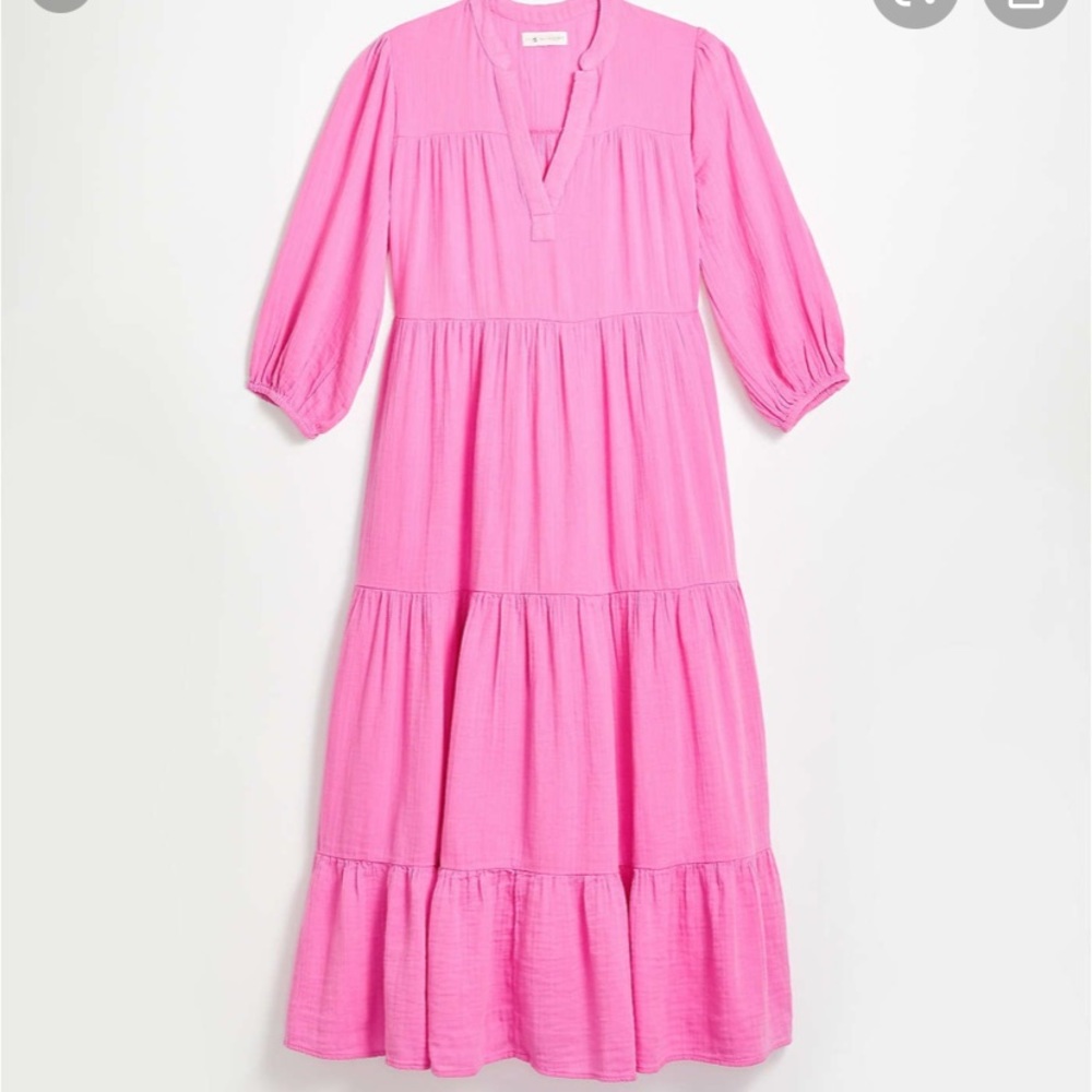Lou and Grey/LOFT Tiered Pocket Maxie Dress